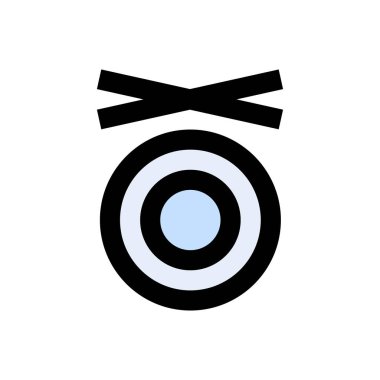 Çubuk vektör düz renk simgesi