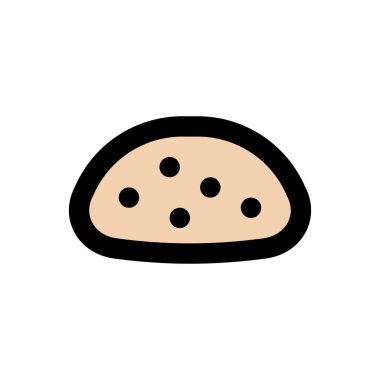 sebze vektörü düz renk simgesi