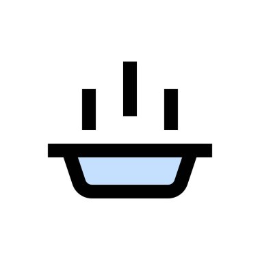 tatlı vektör düz renk simgesi