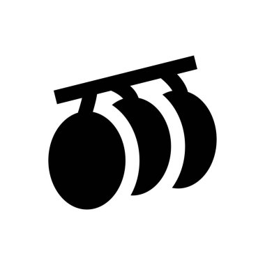 minyon vektör düz simge