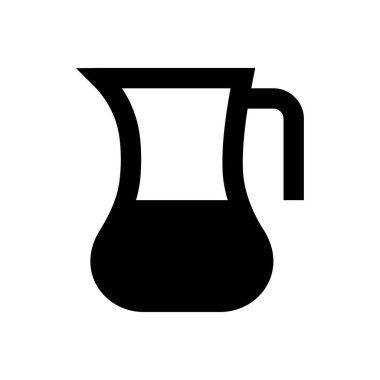 su vektörü kabartması düz simge