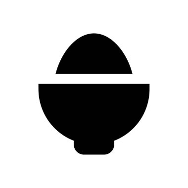 tepsi vektör simgesi düz simgesi