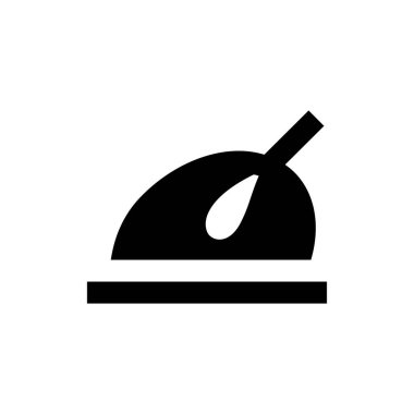 tavuk vektörü simgesi düz simgesi