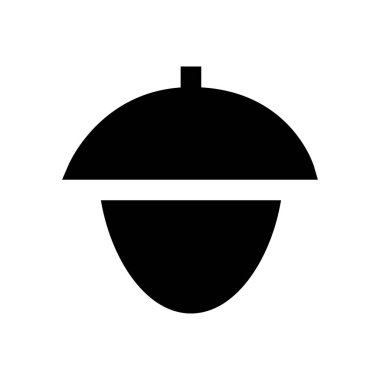 kuru meyve vektörü kabartması düz simge