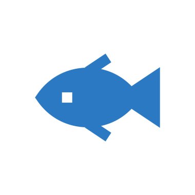 Deniz ürünleri vektör renk simgesi