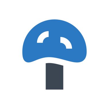 amanita vektör renk simgesi