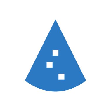 fast food vektör renk simgesi