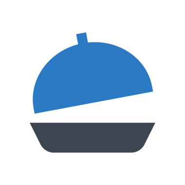 çanak kapak vektörü renk simgesi