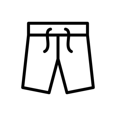 Kumaş vektörü ince çizgi simgesi