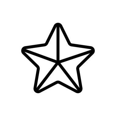 dekorasyon vektörü ince çizgi simgesi