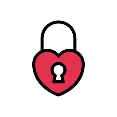 romantizm vektörü düz renk simgesi