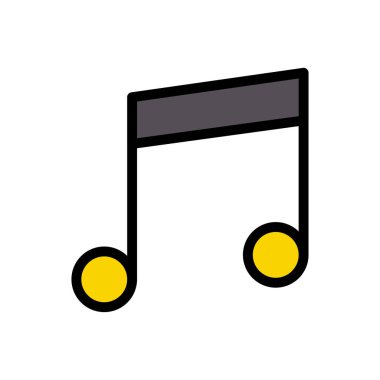 ses vektörü düz renk simgesi