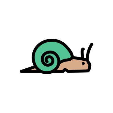 plaj vektörü düz renk simgesi