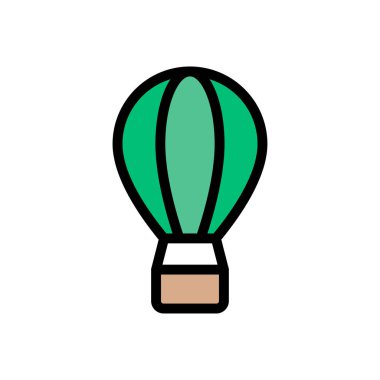 uç vektör düz renk simgesi