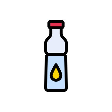 sos vektörü düz renk simgesi