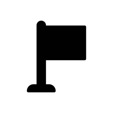 işaretleme vektörü düz simgesi