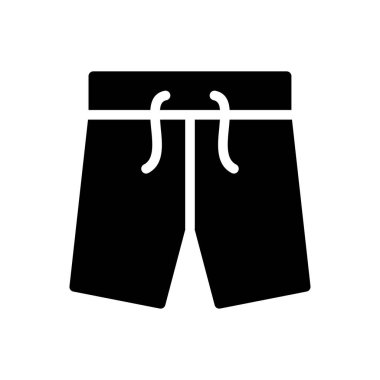 Kumaş vektör simgesi düz simge