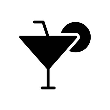 Margarita vektör sembolü düz simge