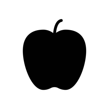 meyve vektörü düz simgesi