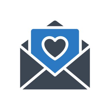 ileti vektör renk simgesi