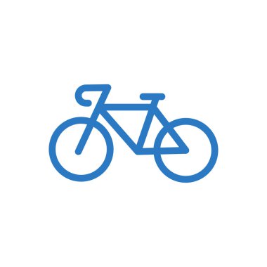 bisiklet vektörü renk simgesi