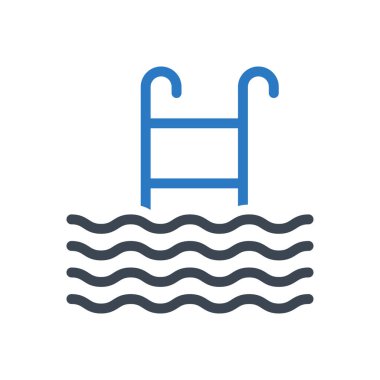 merdiven vektörü renk simgesi