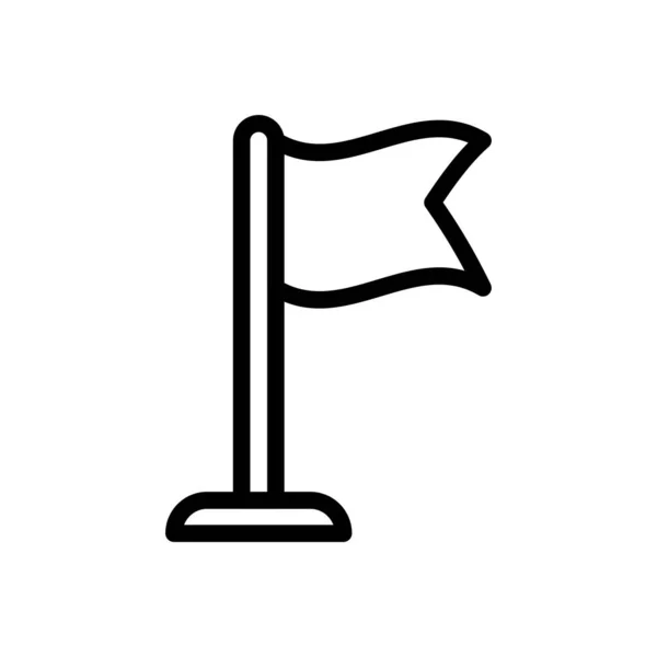 Знак Вектор Значок Тонкої Лінії — стоковий вектор