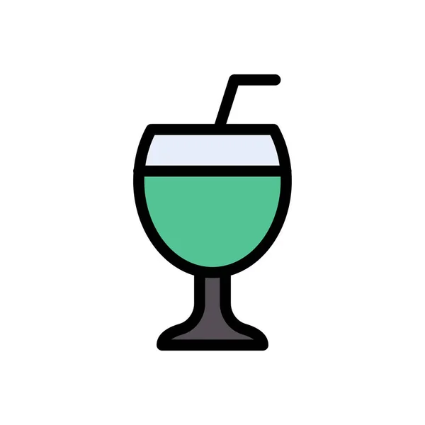 Margarita Vector Flat Color Icon — Stock Vector