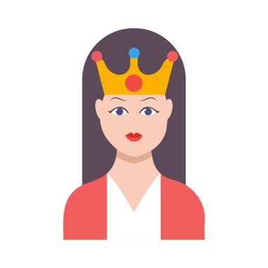 Bayanlar vektör düz renk simgesi