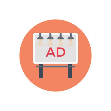 flaş vektör düz renk simgesi