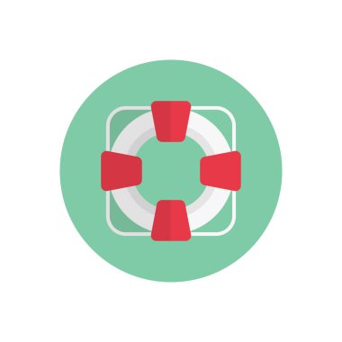 Koruma vektörü düz renk simgesi