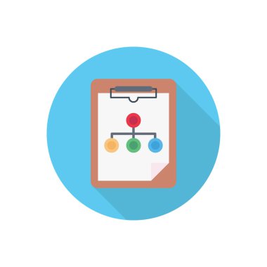 grafik vektörü düz renk simgesi