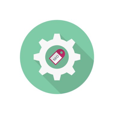 pazarlama vektörü düz renk simgesi