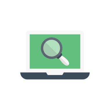 vektör düz renk simgesini bul