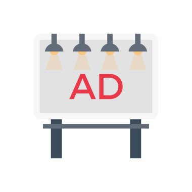 flaş vektör düz renk simgesi