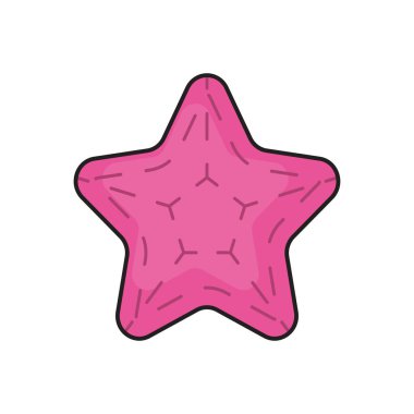 Şeker vektörü düz renk simgesi