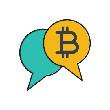 tartışma vektörü düz renk simgesi