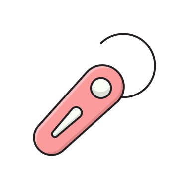 kablosuz vektör düz renk simgesi