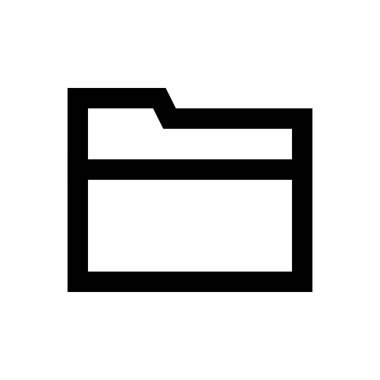 dosyalar vektör ince çizgi simgesi