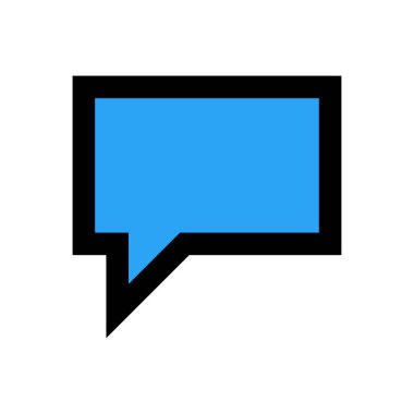 kabarcık vektörü düz renk simgesi