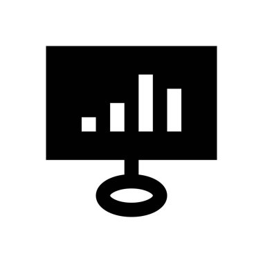 grafik vektör düz simgesi