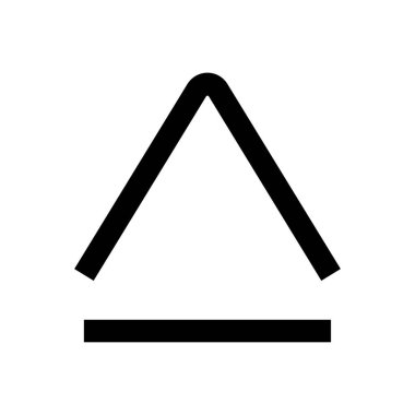 ok vektörü simgesi düz simgesi