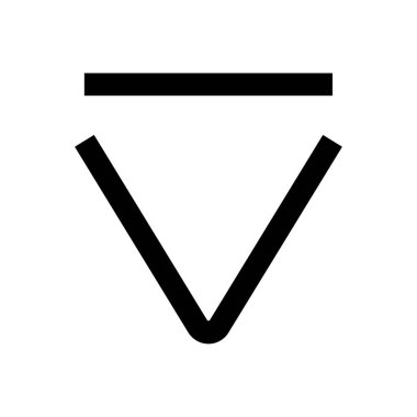 ok vektörü simgesi düz simgesi