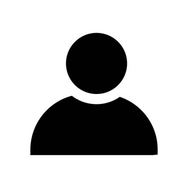 kullanıcı vektörü simgesi düz simgesi