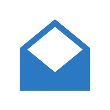 ileti vektör renk simgesi