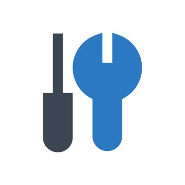 onarım vektörü renk simgesi