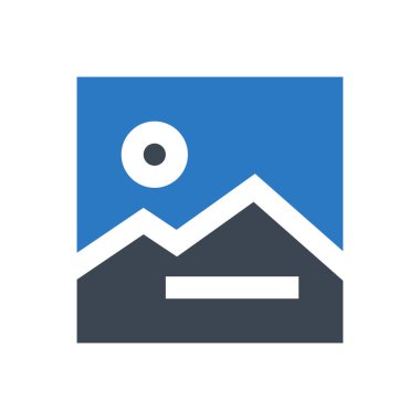 fotoğraf vektörü renk simgesi