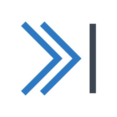 video vektörü glyph renk simgesi renk simgesi