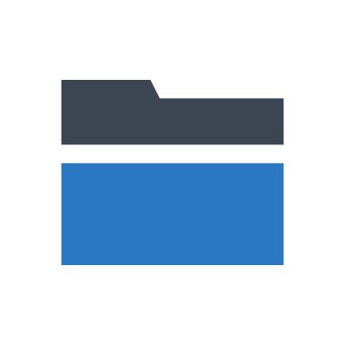 dosya vektör renk simgesi