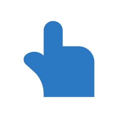 parmak vektörü renk simgesi